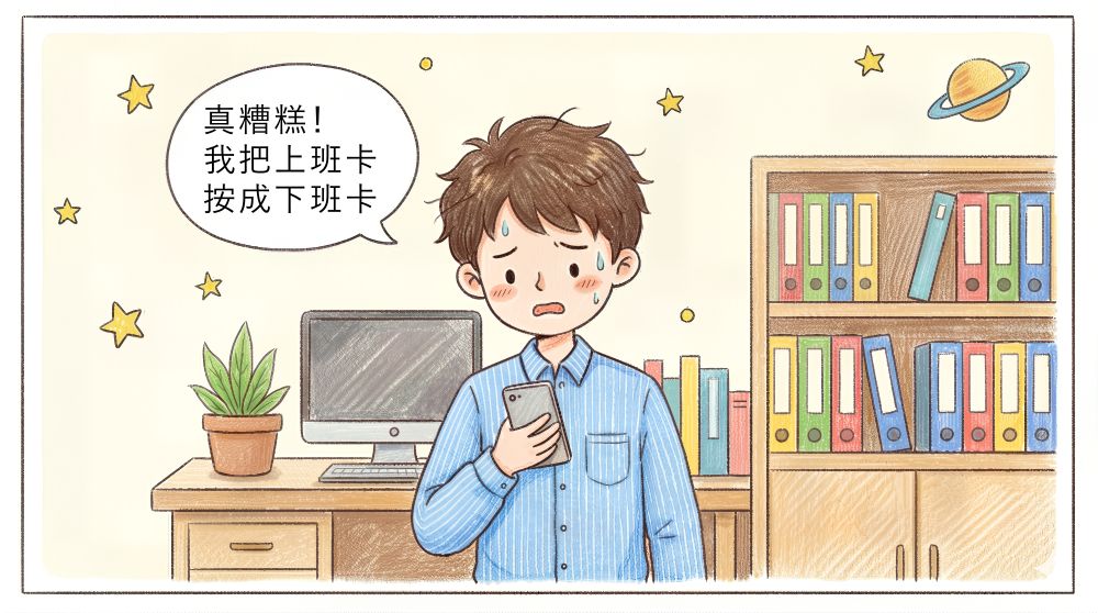 打错卡，也不必慌